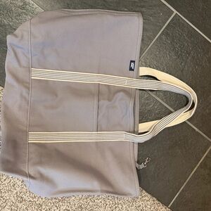 Lands' End Gray Duffel Bag